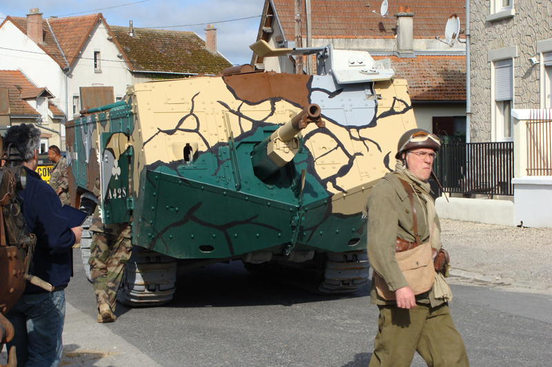 Berry-au-Bac, commémoration officielle du centenaire du premier combat de blindés français 876555DSC06795