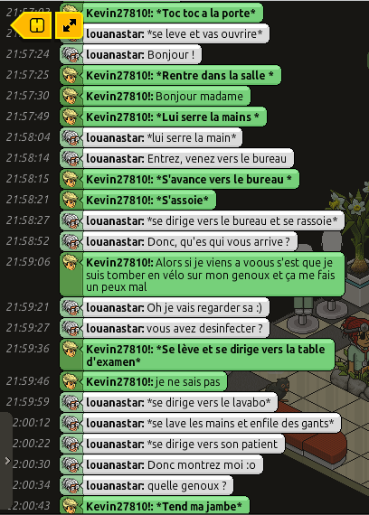 [CHU] Rapports d'actions RP de louanastar 877546RRPP1