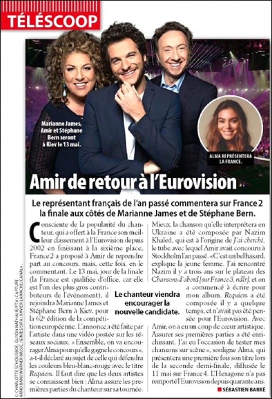 Eurovision 2017 - Kiev - 9, 11 et 13 Mai - France 2 - Page 21 886112eurovisionteleloisirs