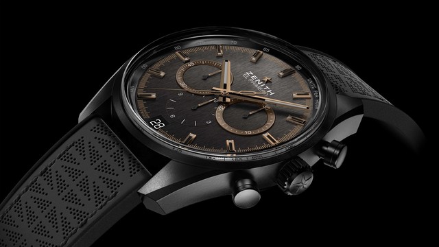 Nouveau Chronographe El Primero Range Rover Velar De Zenith 888720zenithrrvelarface01black