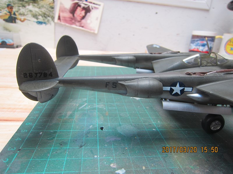 (MONTAGE PROJET AA)  P-38 L-5 1/48 890508IMG4385Copier