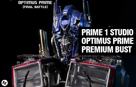 [Prime 1 Studio] Transformers: Dark of the Moon | Optimus Prime (Final Battle) Premium Bust 904092s115