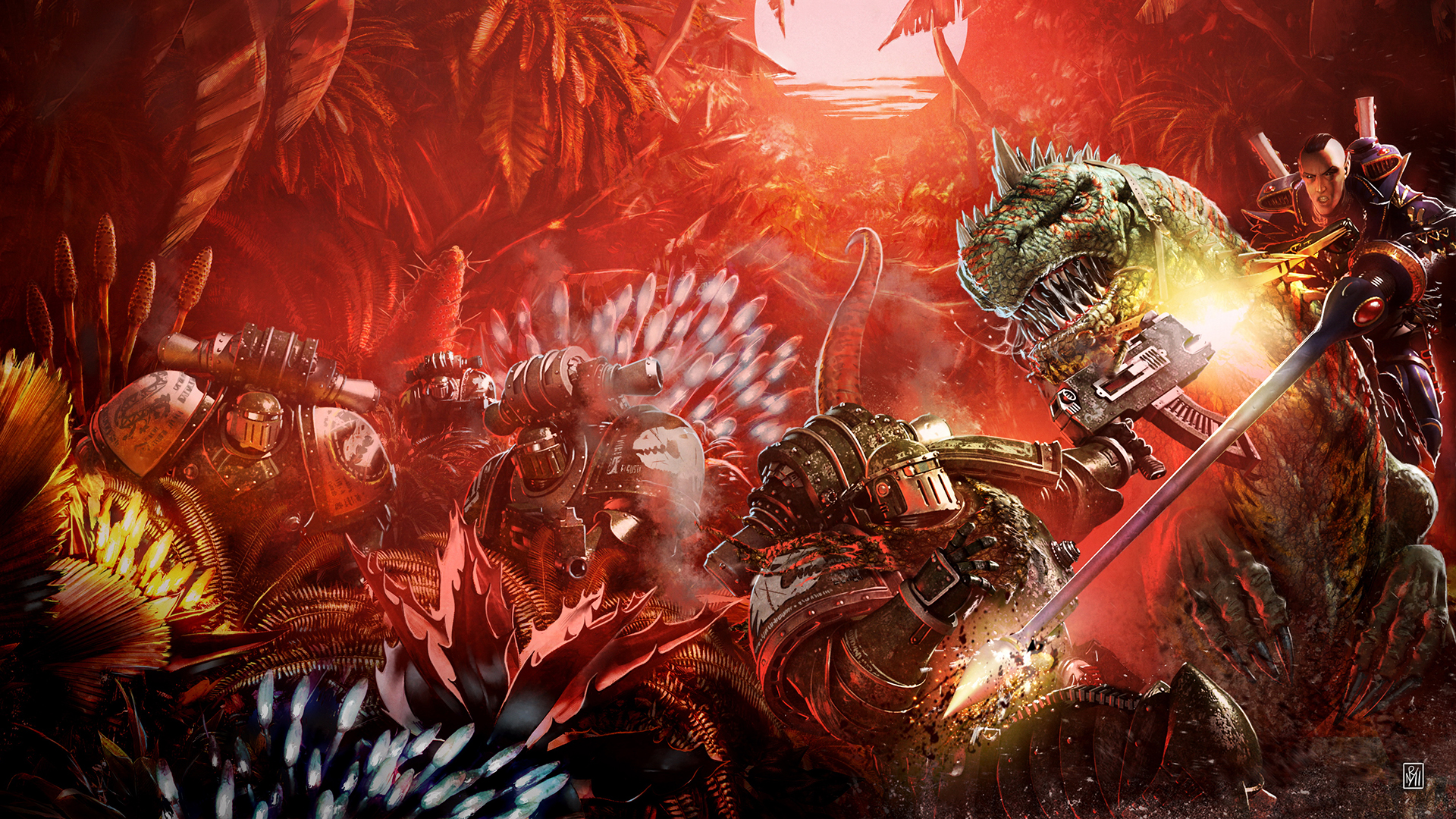 Wallpapers Hérésie d'Horus/Horus Heresy (mise en page/plus complet)