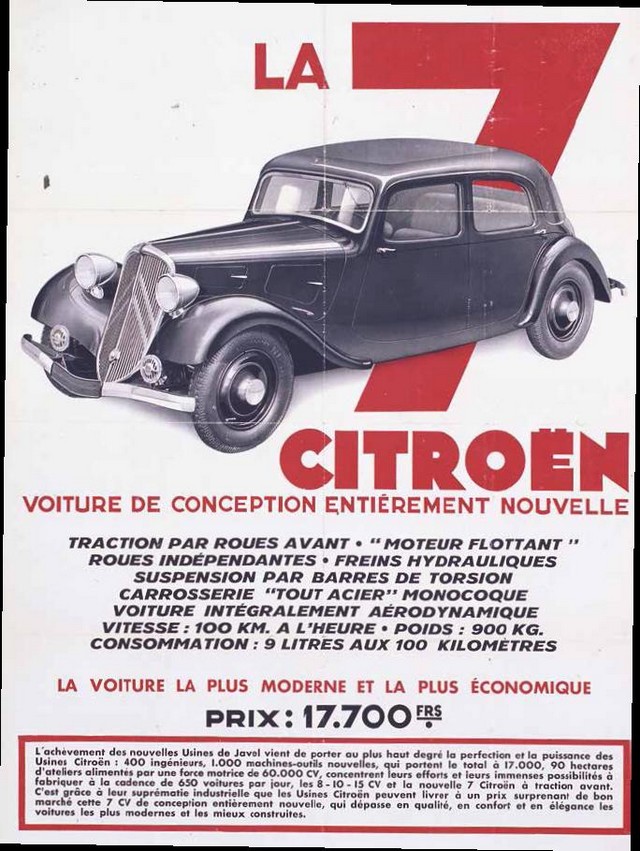 80 ANS DE LA TRACTION AVANT 907085Citrontractionavant7