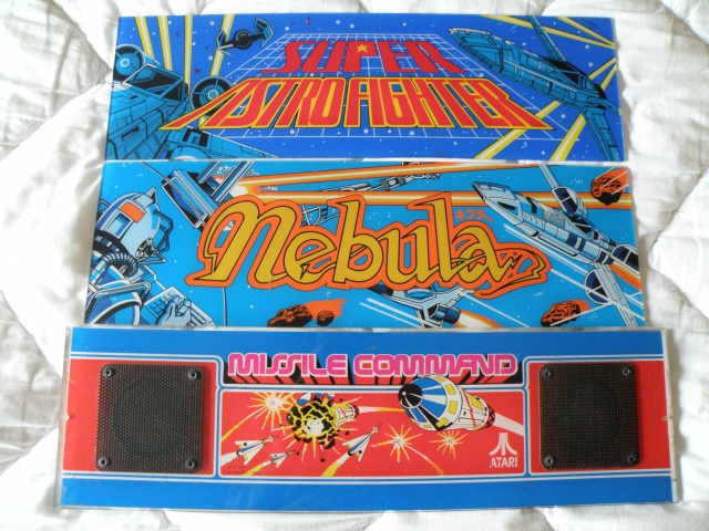 3 marquee Arcade : astro fighter, nebula, missile command 920770PC081764