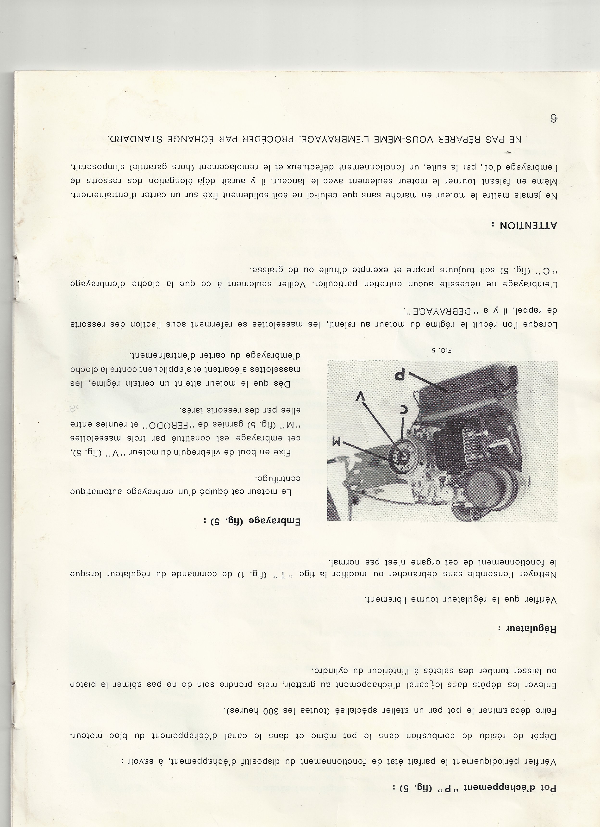 doc t 116 et t 120 notice d'entretien des moteur terra. 927594SCAN0079