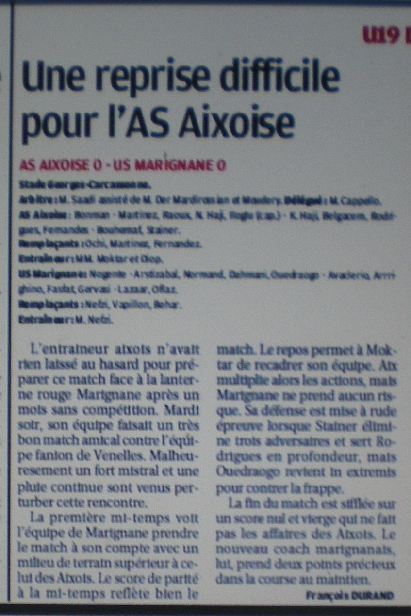  Pays d'Aix FC  AIX-EN-PROVENCE // PH  - Page 3 933310IMGP4806