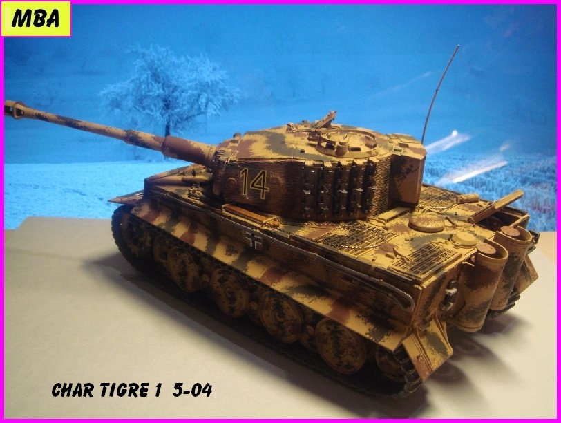  TIGRE 1 (Panzerkampfwagen VI Tiger Ausführung E - Sonderkraftfahrzeug 181) - DRAGON 935984Tigre504