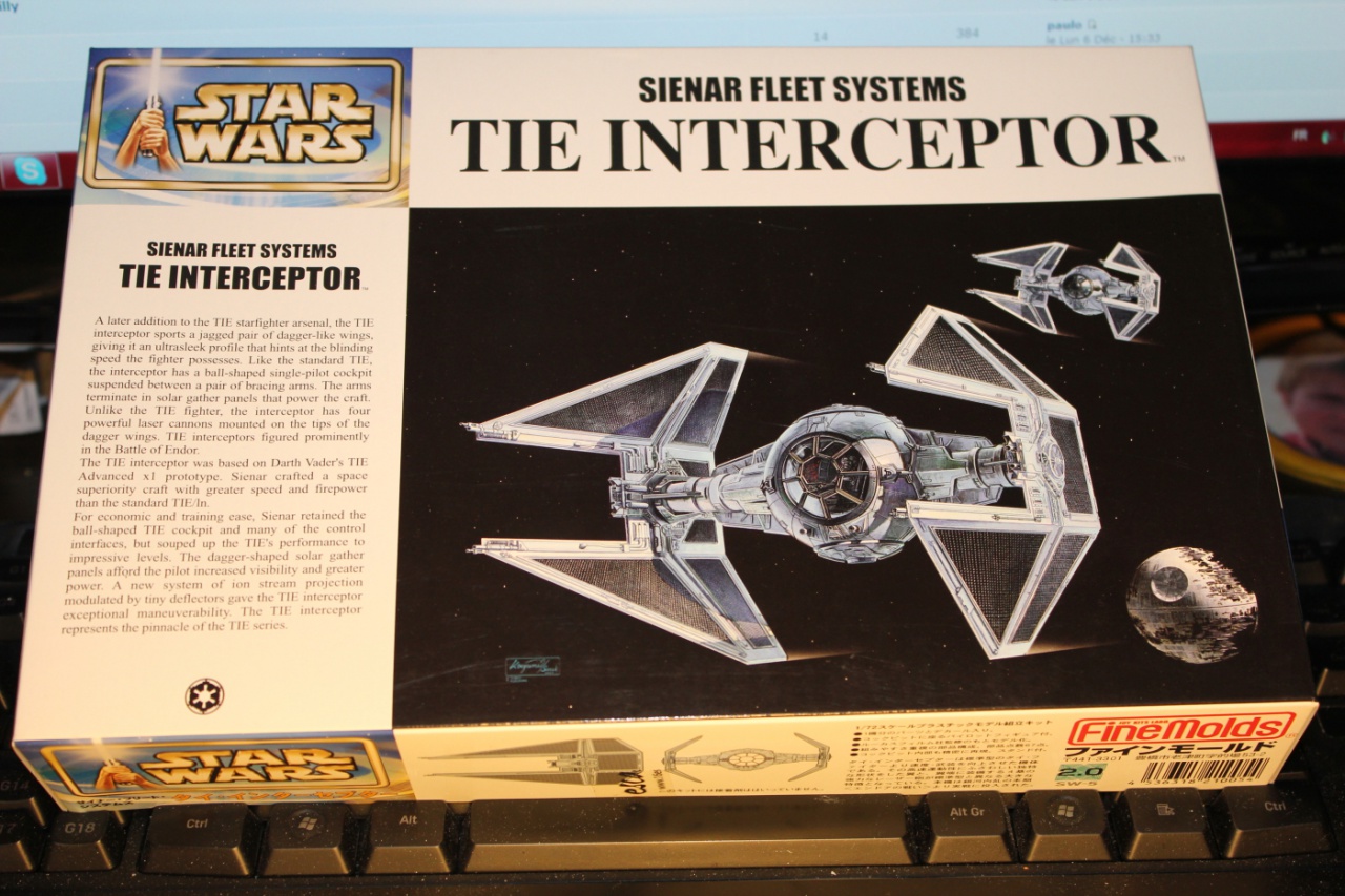 Star Wars [Tie Interceptor] FineMolds 1:72 946152DPP0010