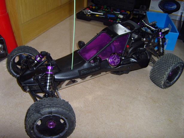 [HPI BAJA 1/5] full carbone & purle 95162S7001849