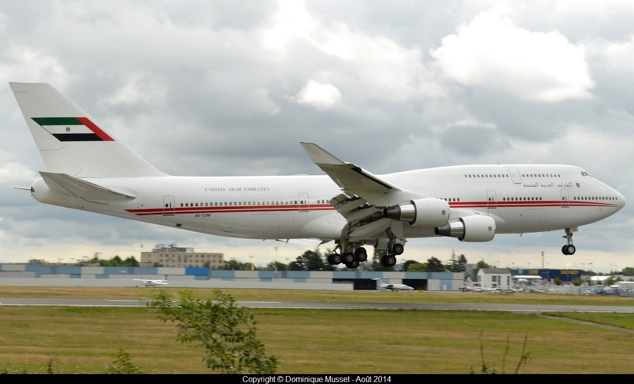 [23/08/2014] Boieng B747-400 + B737-800 (BBJ2) Dubai Air Wing - Page 2 967415DSC0045