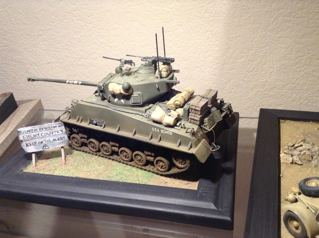 Fury sherman italeri, Un kit difficile ... 972385image987