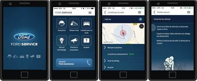 Ford lance son Application Ford Service pour smartphone  973546AppStore