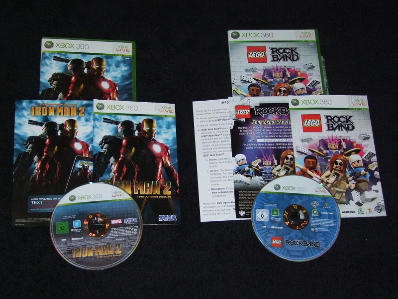 [VENDS] Jeux Xbox360 Iron man 2 et Rock band Lego sur Xbox360 981012DSCF9427