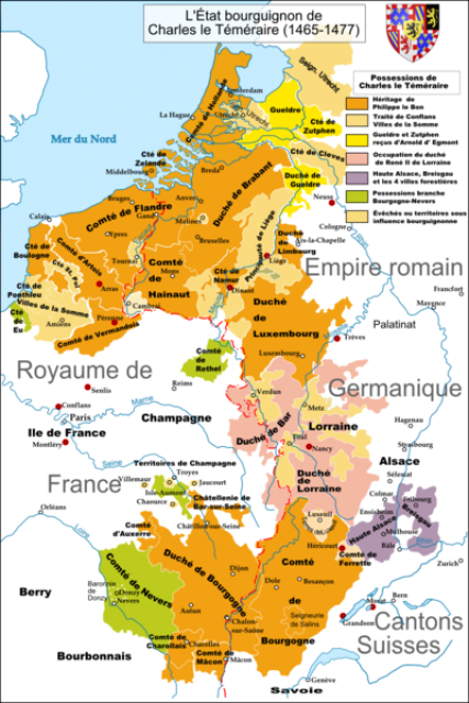 puisque la picardie veut se marier a la normandie ,le npdc peut demander son rattachement a la belgique .... 994117400pxKarteHausBurgund4FR