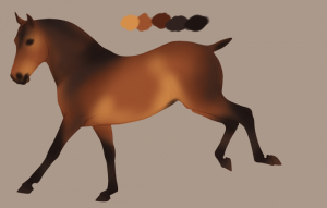 PEINDRE UN CHEVAL pour les nuls! - By Chibii Mini_153564wip7