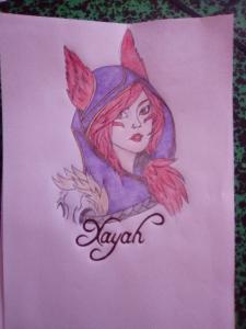 Tsuki Tricky's Art Mini_399774Xayah01