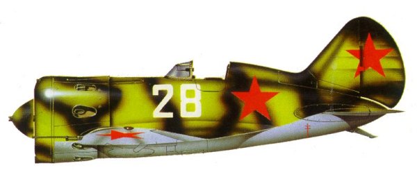 Polikarpov I-16 type 17 Lt.M.I.Vasiliev (mosca/rata) [EDUARD] 1/48 243985profil