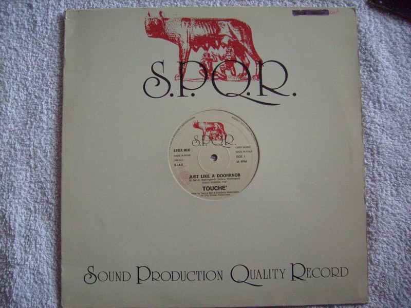 12'-TOUCHE'-JUST LIKE A DOORKNOB-1983-S.P.Q.R. REC 374341tou2