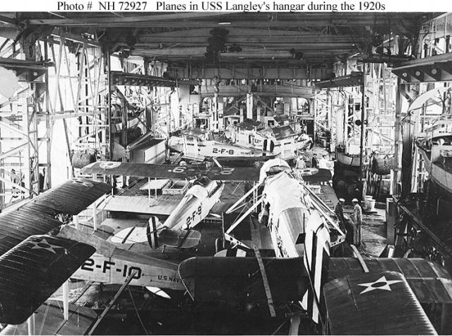 USN PORTE AVIONS USS LANGLEY 399520USS_Langley_7