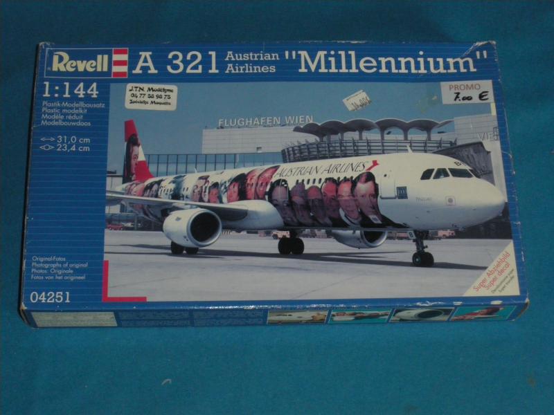 Airbus A321 "Millennium" Austrian Airlines - Revell 1/144ème 408132A321