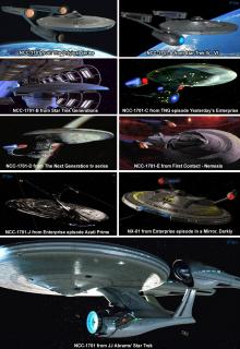 Les vaisseaux 464135star_trek_evolution_of_the_uss_enterprise