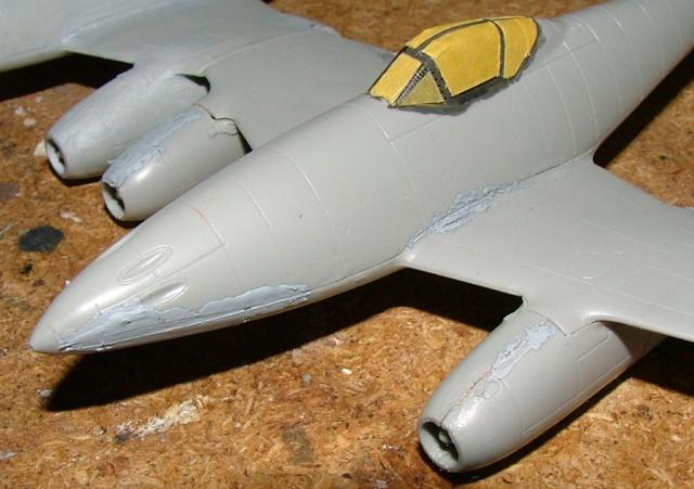 Me 262 Zwilling Luft 1946 au 1/72 - TERMINE ! 488693DSCF2438