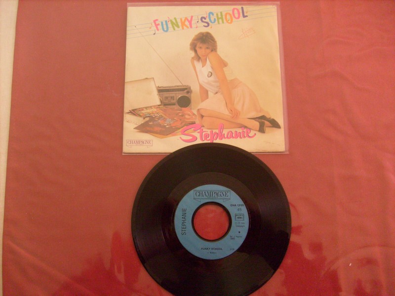 7'-STEPHANIE-FUNKY SCHOOL-1983-CHAMPAGNE REC 541965stef