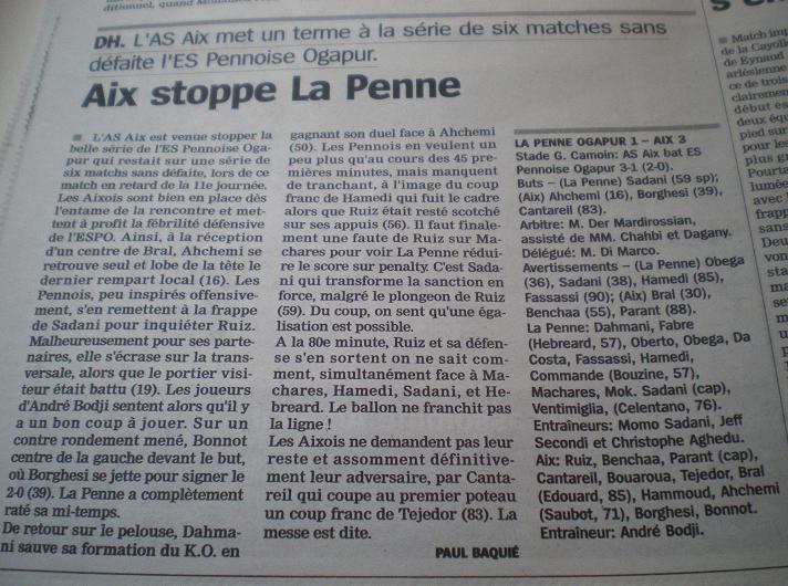  Pays d'Aix FC  AIX-EN-PROVENCE // PH  - Page 2 605982IMGP9730