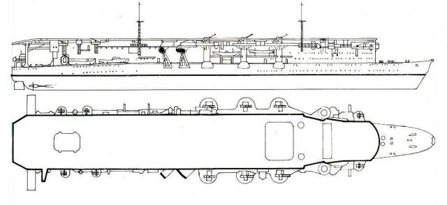 JAPON PORTE-AVIONS RYUJO 749Ryujo_1933_1