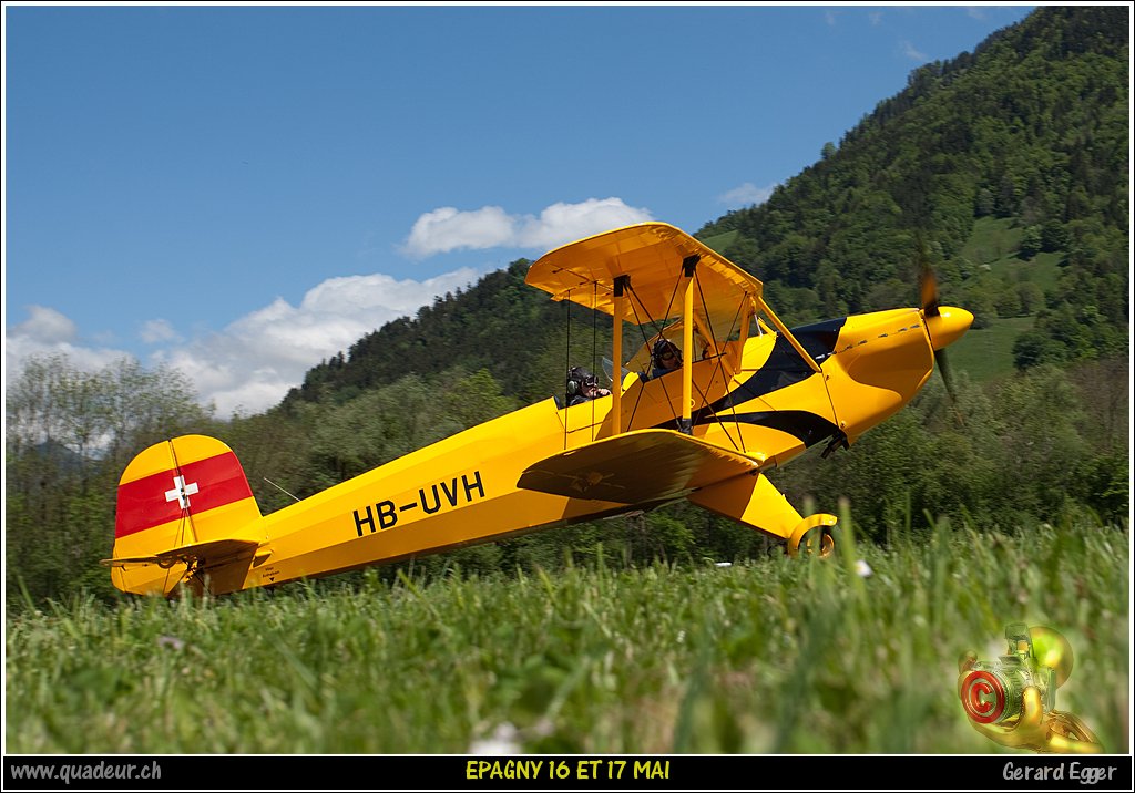 Bcker Jungmann HB- UVB 1939-2009 16 -17 mai 84424EPAGNY58