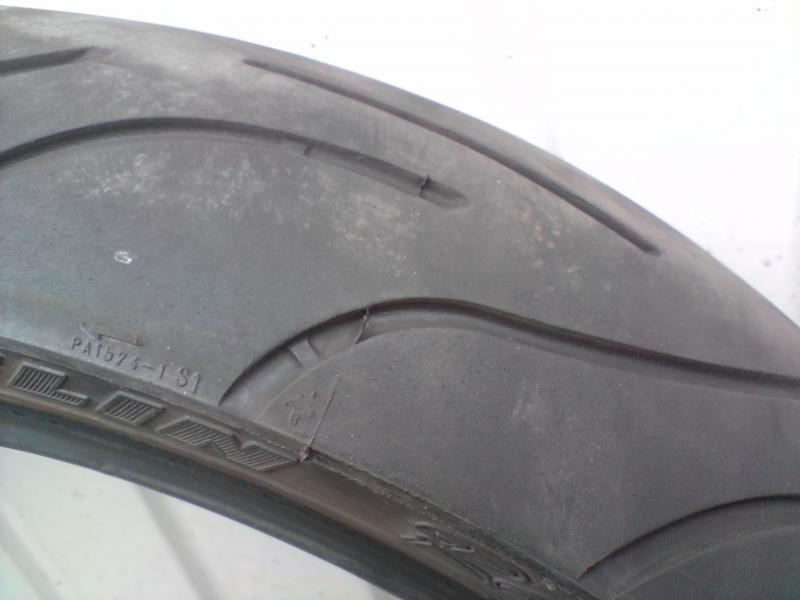 Pneu Michelin pilot power 2ct 120/60 17 quasi-neuf 876123P290410_13.20