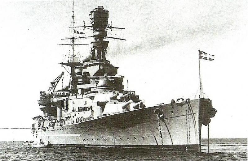 ROYAL NAVY CROISEURS DE BATAILLE CLASSE RENOWN 89438HMS_Repulse_premiere_photo_historique