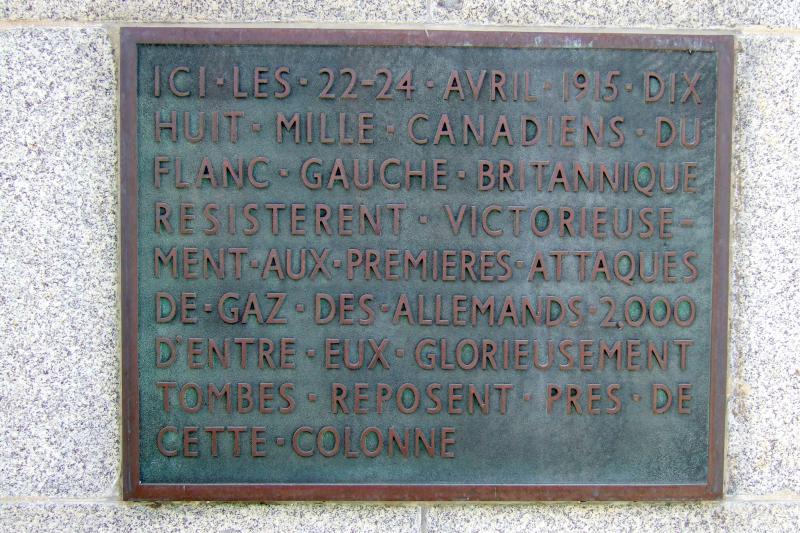 Mémorial Canadien de St Jullian (B) 940051Ypres_091