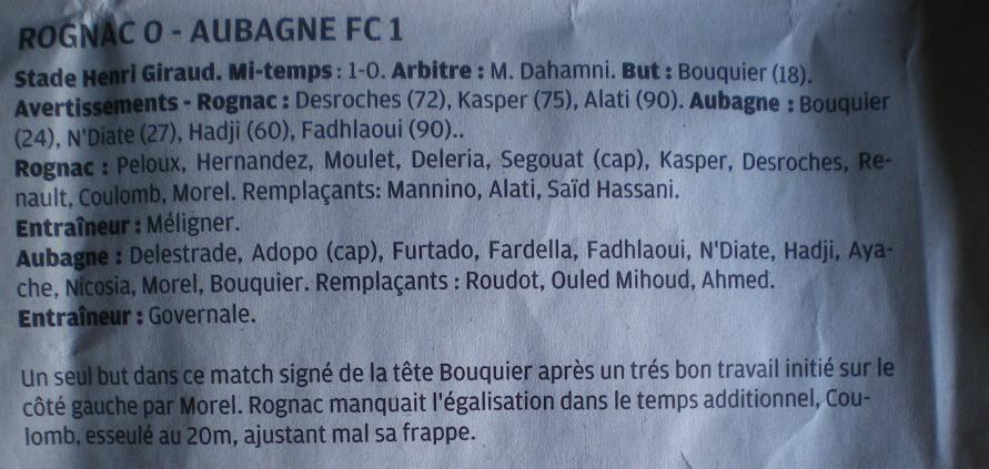 FC AUBAGNE // CFA2 GROUPE E  133905IMGP8980
