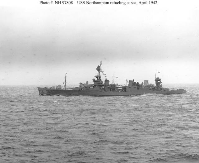 USN CROISEURS LOURDS CLASSE NORTHAMPTON - Page 1 185437USS_Northampton_4