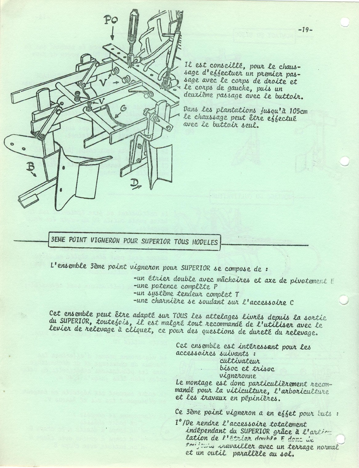 NOTICE D'ENTRETIEN SUPERIOR 1030 234876PAGE020