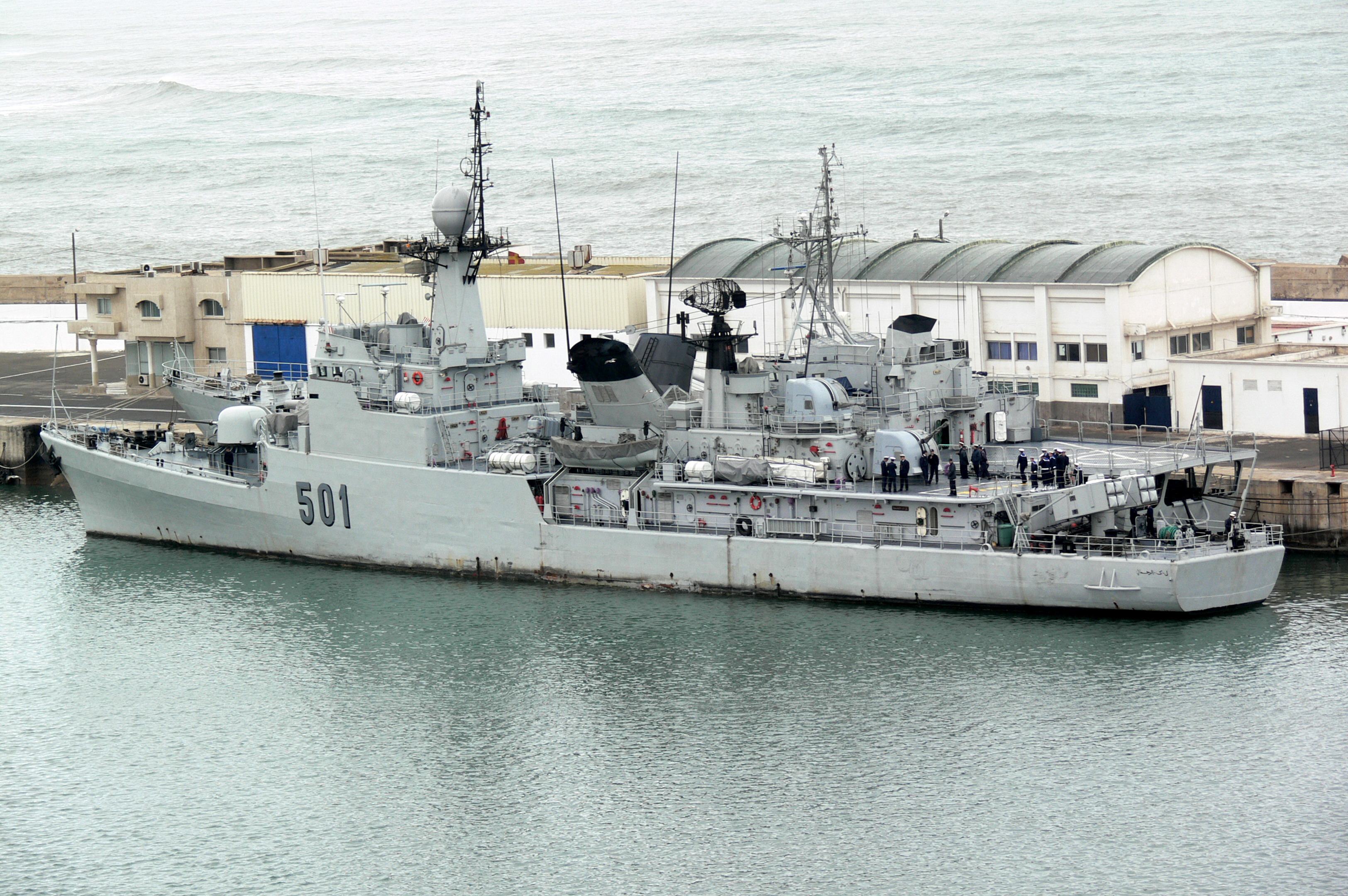 Royal Moroccan Navy Descubierta Frigate / Corvette Lt Cl Errahmani - Bâtiment École 382012Ship_Photo_Lieutenant_Colonel_Errhamani