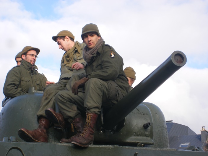 Moi en para (M43 pour Bastogne) 3908473