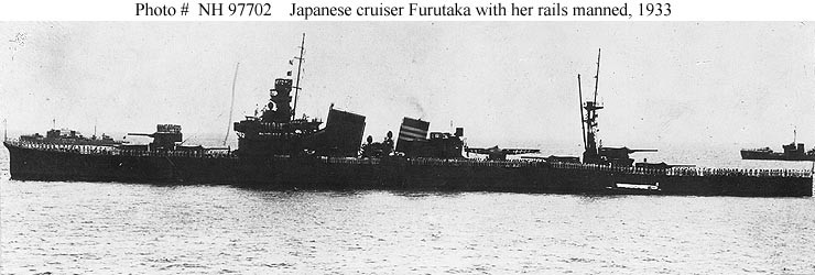 JAPON CROISEURS LOURDS CLASSE FURUTAKA  431794Furutaka_1933