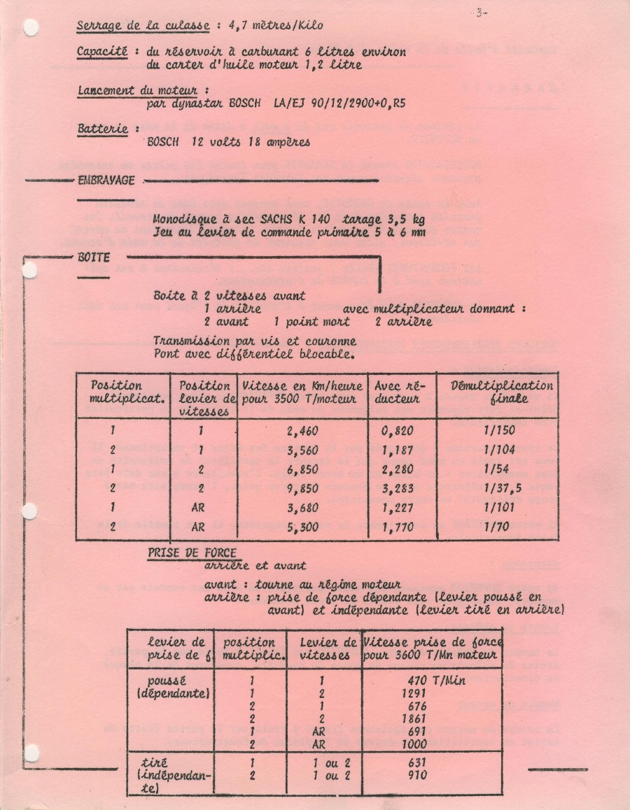 NOTICE D'ENTRETIEN SUPERIOR 1030 466151PAGE004