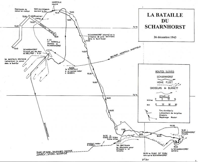 ALLEMAGNE CROISEURS DE BATAILLE CLASSE SCHARNHORST  - Page 1 512923Fin_du_Scharnhorst