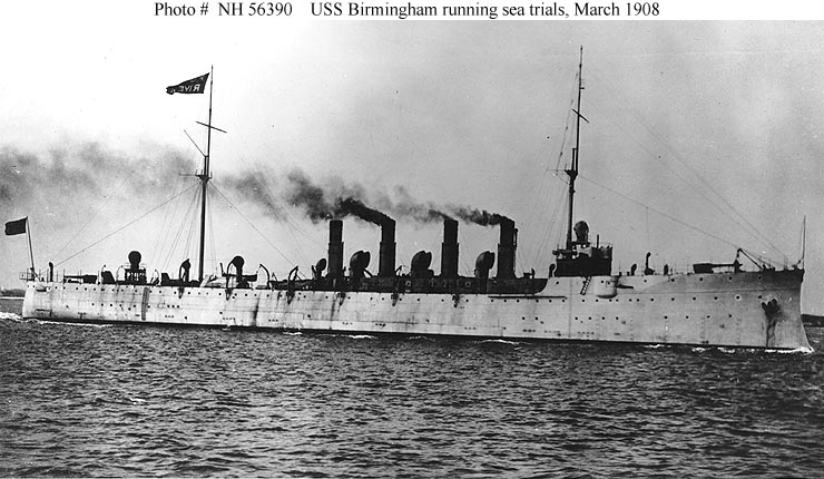 USN CROISEURS LEGERS CLASSE BROOKLYN 540646USS_Birmingham