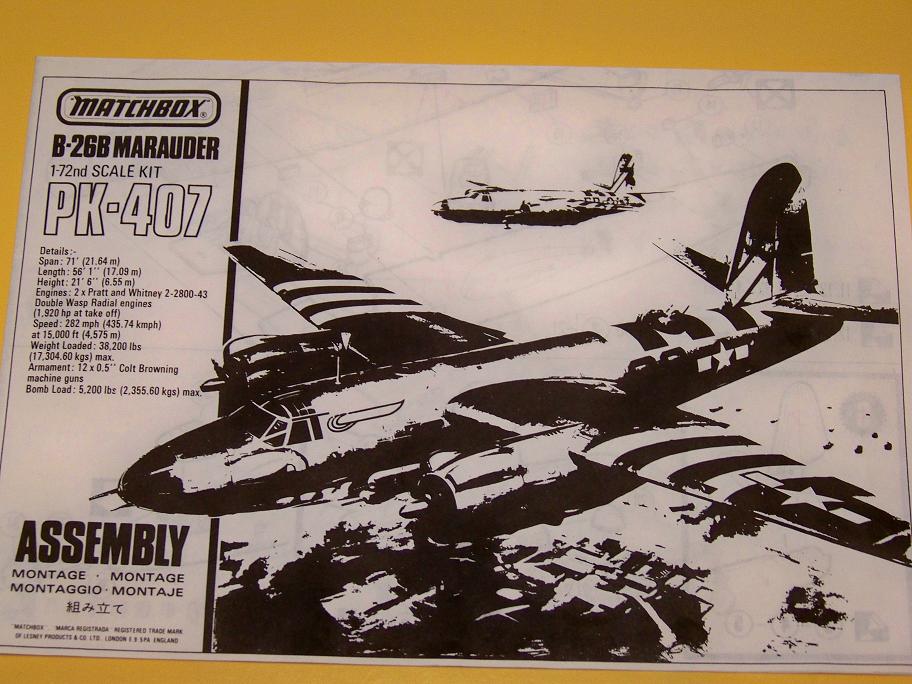 [Matchbox] Martin B26B Marauder 1/72 (VINTAGE) 58911100_4592