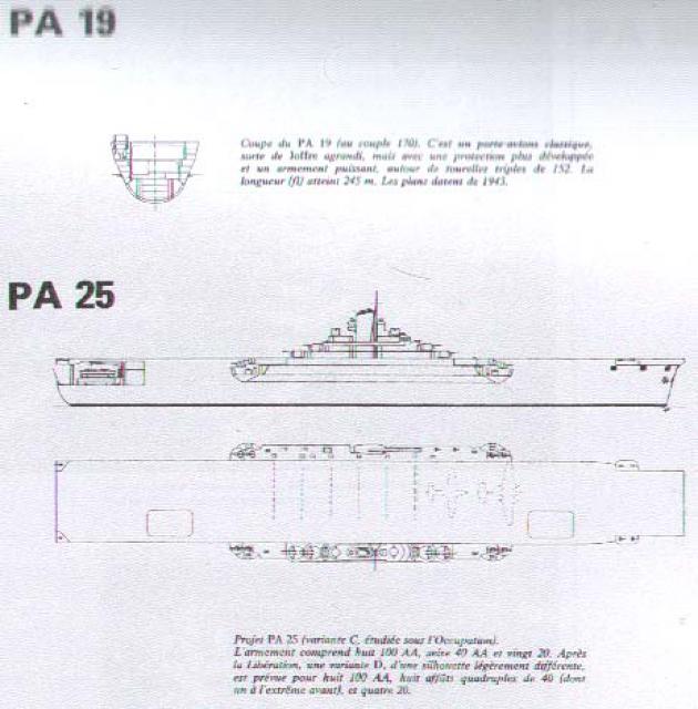 PORTE-AVIONS CLASSE CLEMENCEAU 624109Pa19and25