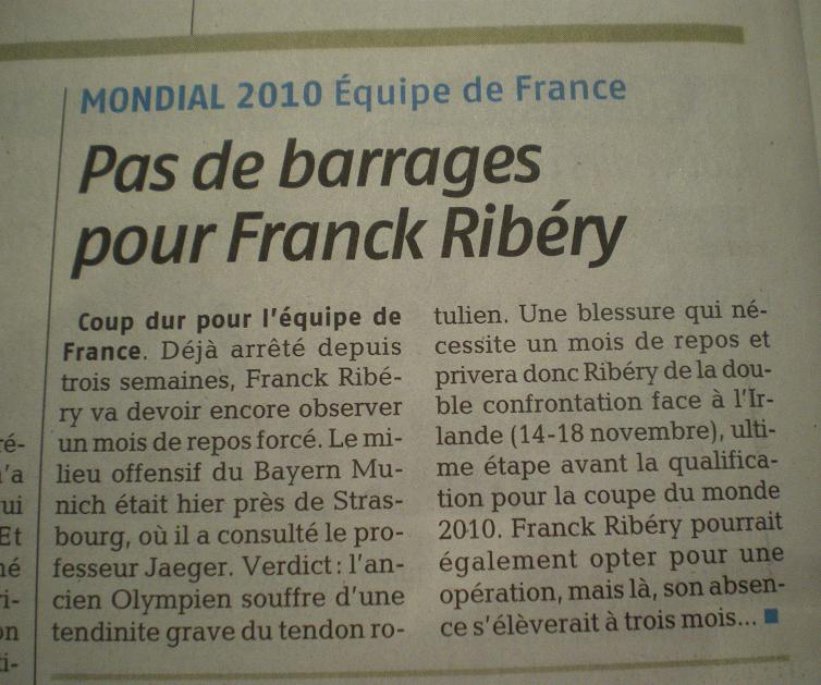 FRANCK RIBERY, LE KAISER 633490IMGP8319