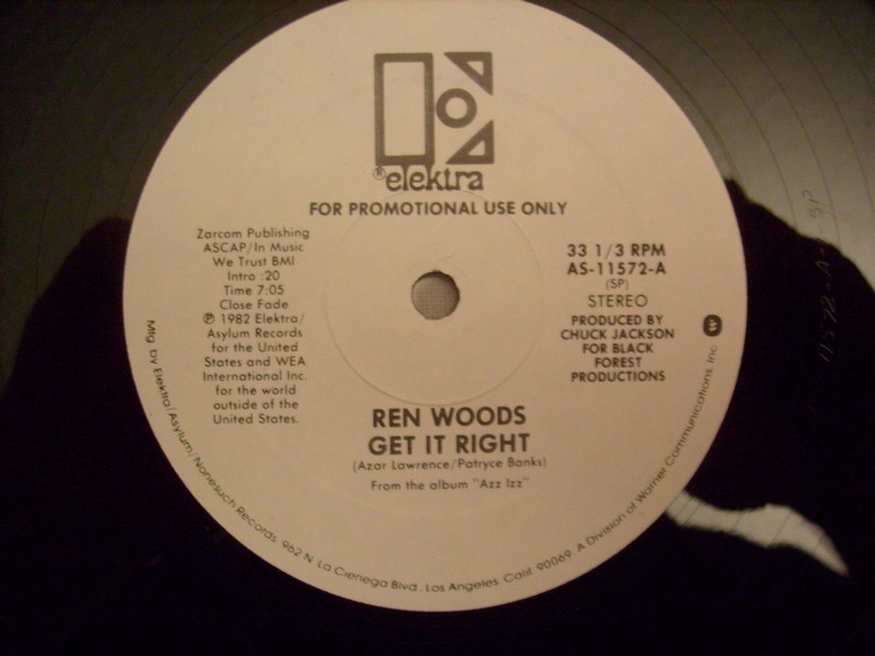 12'-REN WOODS-GET IT RIGHT-1982-ELEKTRA REC 684254ren