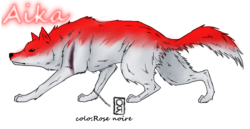 Fiche Aika louve  708795Wolf_Lineart_by_Okami_Rain