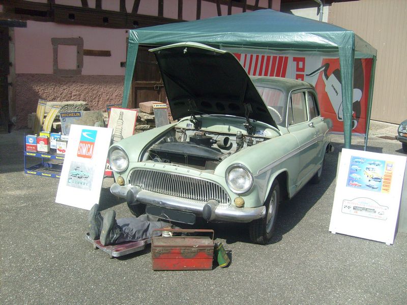 Zeinheim (67) 713051Simca_P60_Garage