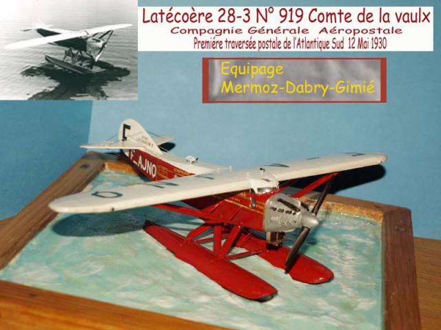 Latécoère 28-3 "Comte de la vaulx" Scratch 1/72 723795Late___078